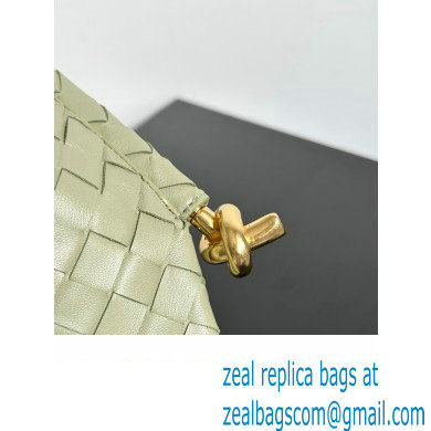 Bottega Veneta Small Solstice Intrecciato leather Shoulder Bag Light Green - Click Image to Close