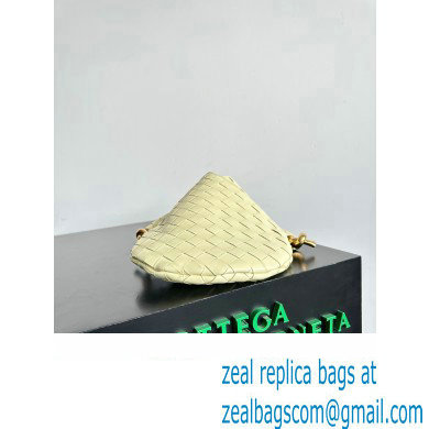 Bottega Veneta Small Solstice Intrecciato leather Shoulder Bag Yellow - Click Image to Close