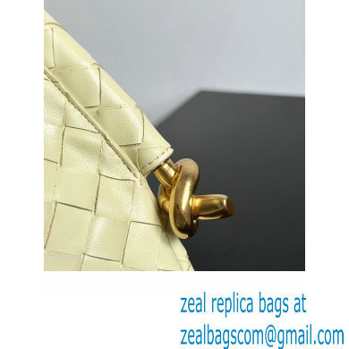 Bottega Veneta Small Solstice Intrecciato leather Shoulder Bag Yellow - Click Image to Close