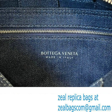 Bottega Veneta denim Intreccio Brick Cassette shoulder Bag 709628