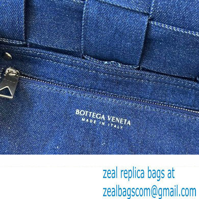 Bottega Veneta denim Intreccio Cassette cross-body bag 744020