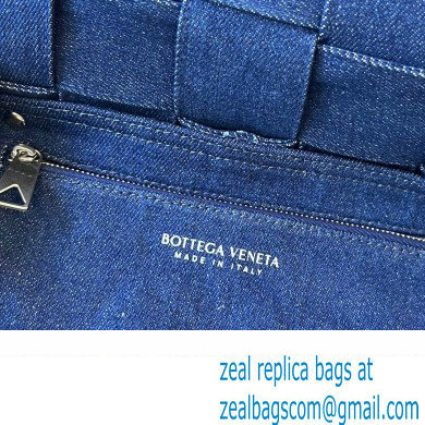 Bottega Veneta denim Intreccio Cassette cross-body bag 744020 - Click Image to Close