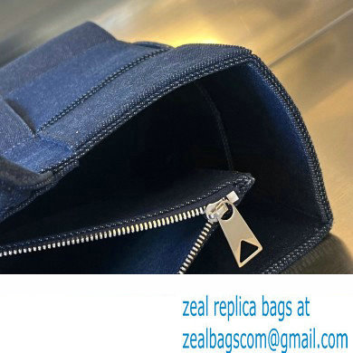 Bottega Veneta denim Intreccio Medium Arco Tote bag 744022