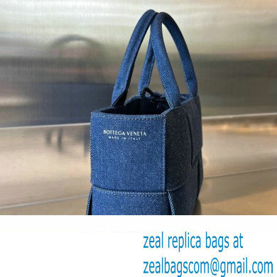 Bottega Veneta denim intreccio Mini Arco Tote bag 714613 - Click Image to Close