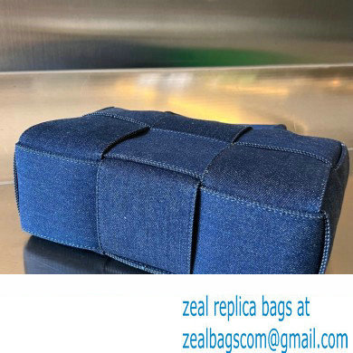 Bottega Veneta denim intreccio Mini Arco Tote bag 714613 - Click Image to Close