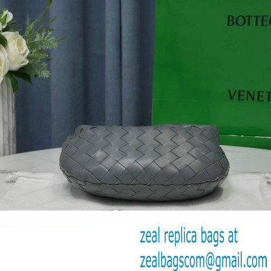 Bottega Veneta intrecciato leather mini jodie top handle bag Thunder 2023