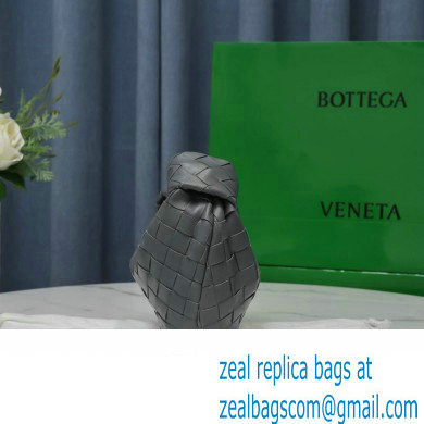 Bottega Veneta intrecciato leather mini jodie top handle bag Thunder 2023