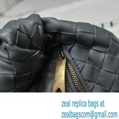 Bottega Veneta intrecciato leather mini jodie top handle bag Thunder 2023