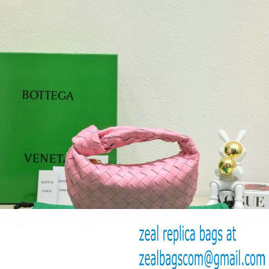 Bottega Veneta intrecciato leather mini jodie top handle bag ribbon 2023 - Click Image to Close