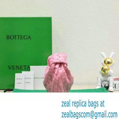 Bottega Veneta intrecciato leather mini jodie top handle bag ribbon 2023