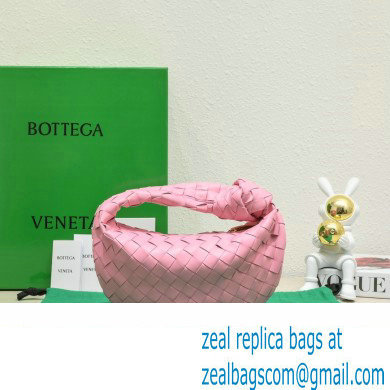 Bottega Veneta intrecciato leather mini jodie top handle bag ribbon 2023