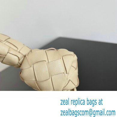 Bottega Veneta intrecciato leather mini jodie top handle bag slate 2023