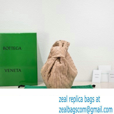 Bottega Veneta intrecciato leather small jodie shoulder bag almond - Click Image to Close