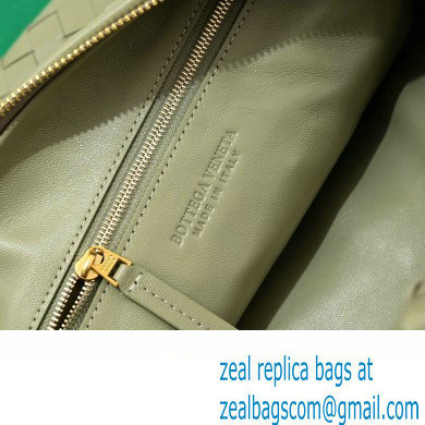 Bottega Veneta intrecciato leather small jodie shoulder bag army green - Click Image to Close