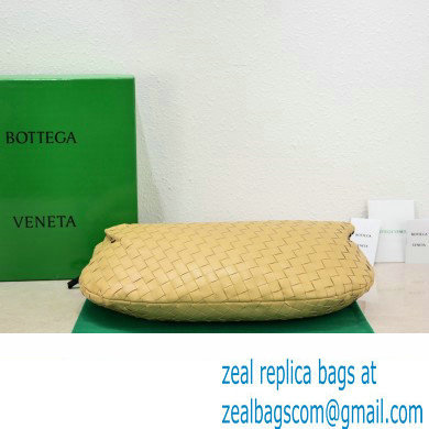 Bottega Veneta intrecciato leather small jodie shoulder bag beige
