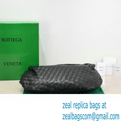 Bottega Veneta intrecciato leather small jodie shoulder bag black