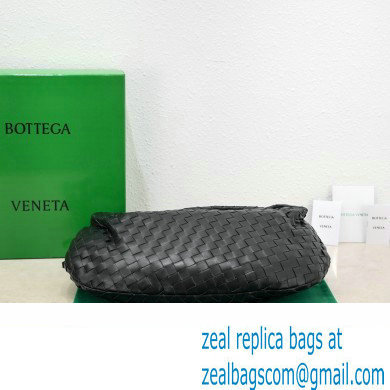 Bottega Veneta intrecciato leather small jodie shoulder bag black - Click Image to Close