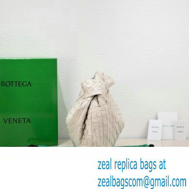 Bottega Veneta intrecciato leather small jodie shoulder bag creamy