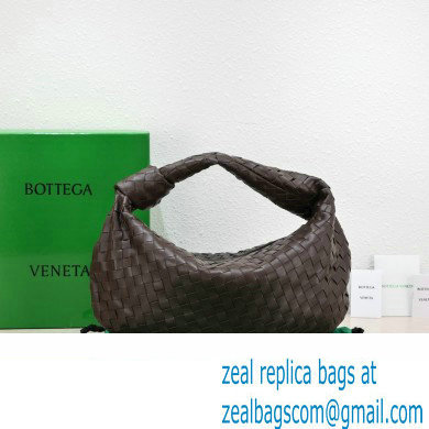 Bottega Veneta intrecciato leather small jodie shoulder bag fondant