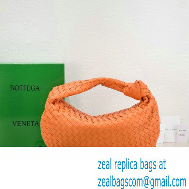 Bottega Veneta intrecciato leather small jodie shoulder bag orange - Click Image to Close