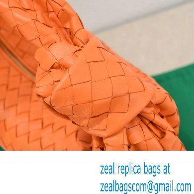 Bottega Veneta intrecciato leather small jodie shoulder bag orange - Click Image to Close