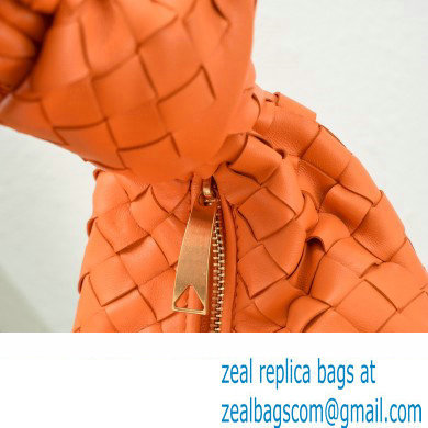 Bottega Veneta intrecciato leather small jodie shoulder bag orange - Click Image to Close