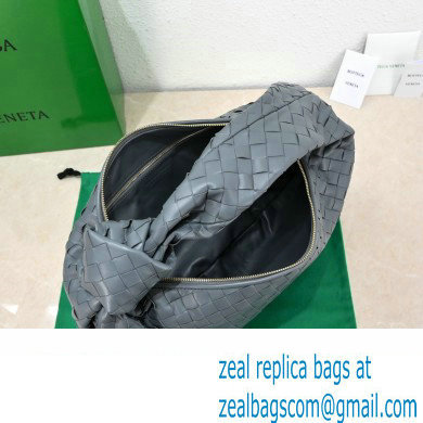 Bottega Veneta intrecciato leather small jodie shoulder bag thunder