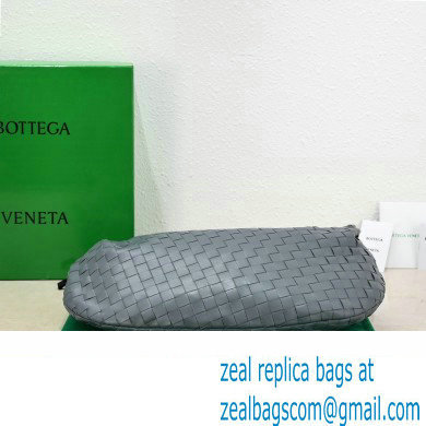 Bottega Veneta intrecciato leather small jodie shoulder bag thunder