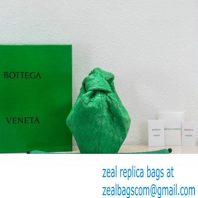 Bottega Veneta intrecciato leather teen jodie shoulder bag bamboo green - Click Image to Close