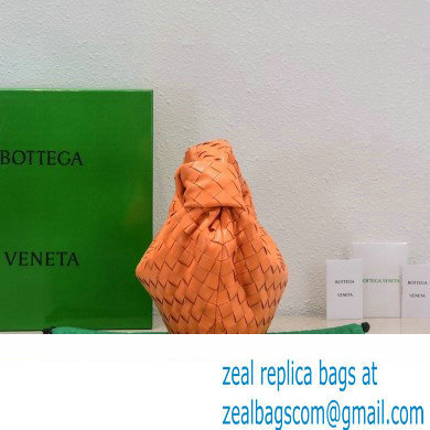 Bottega Veneta intrecciato leather teen jodie shoulder bag orange - Click Image to Close