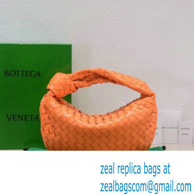 Bottega Veneta intrecciato leather teen jodie shoulder bag orange - Click Image to Close