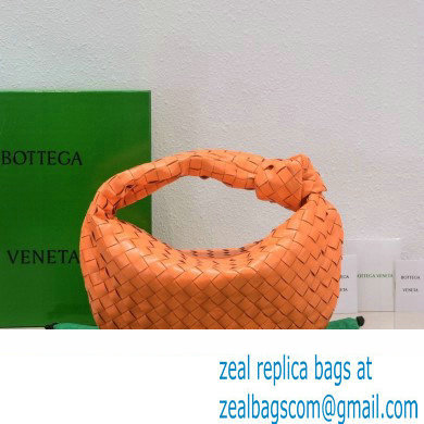 Bottega Veneta intrecciato leather teen jodie shoulder bag orange - Click Image to Close