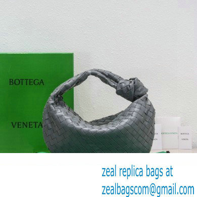 Bottega Veneta intrecciato leather teen jodie shoulder bag thunder