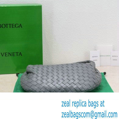 Bottega Veneta intrecciato leather teen jodie shoulder bag thunder