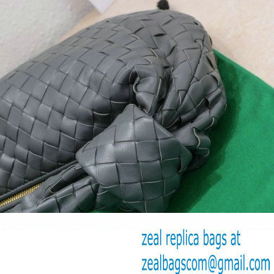 Bottega Veneta intrecciato leather teen jodie shoulder bag thunder