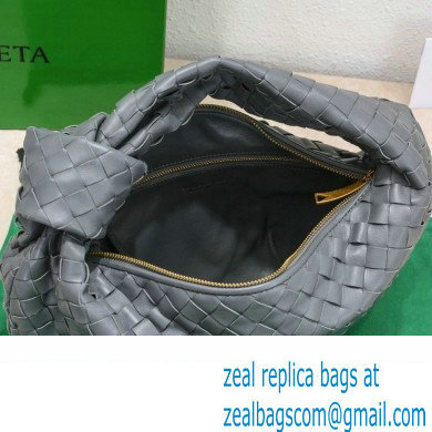 Bottega Veneta intrecciato leather teen jodie shoulder bag thunder