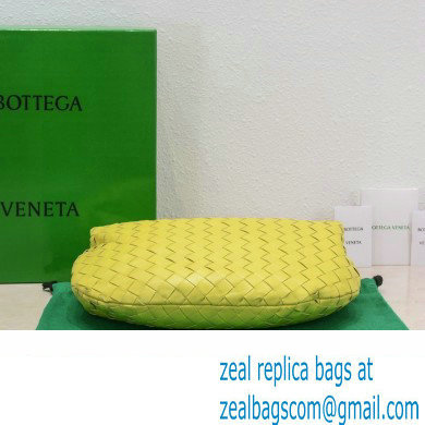 Bottega Veneta intrecciato leather teen jodie shoulder bag yellow