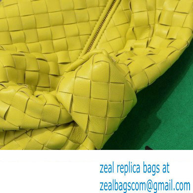 Bottega Veneta intrecciato leather teen jodie shoulder bag yellow