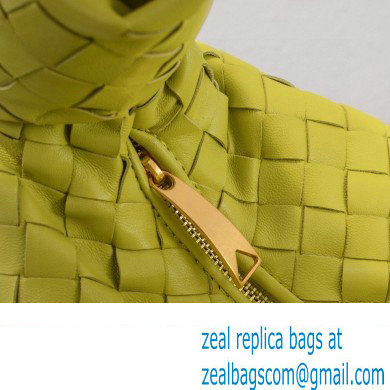 Bottega Veneta intrecciato leather teen jodie shoulder bag yellow