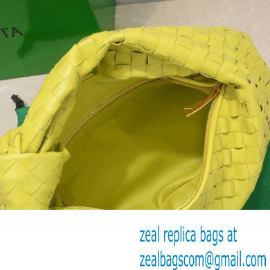 Bottega Veneta intrecciato leather teen jodie shoulder bag yellow