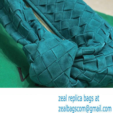 Bottega Veneta suede leather mini jodie top handle bag blue 2023 - Click Image to Close