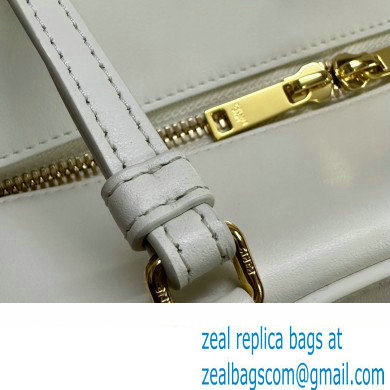 CELINE CALFSKIN FOLDED TRIOMPHE TOTE WHITE 2023