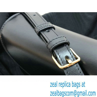 Celine BESACE CLEA BAG in Shiny calfskin 110413 Black