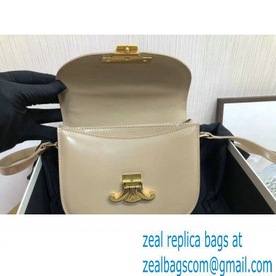 Celine BESACE CLEA BAG in Shiny calfskin 110413 Camel