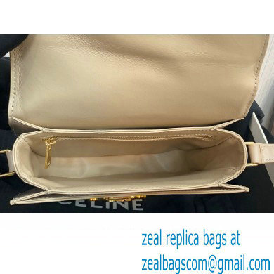 Celine BESACE CLEA BAG in Shiny calfskin 110413 PAMPA