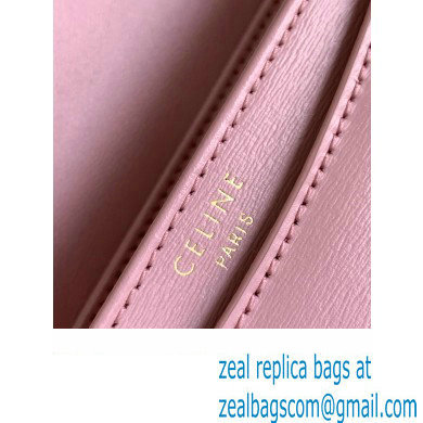Celine BESACE CLEA BAG in Shiny calfskin 110413 Pink - Click Image to Close