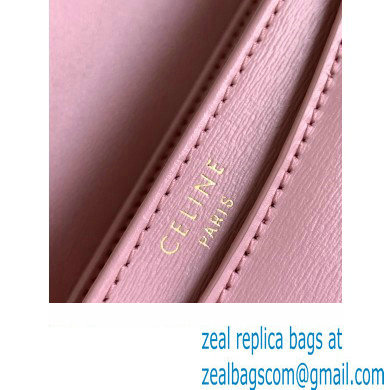 Celine BESACE CLEA BAG in Shiny calfskin 110413 Pink