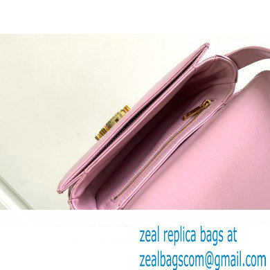 Celine BESACE CLEA BAG in Shiny calfskin 110413 Pink - Click Image to Close