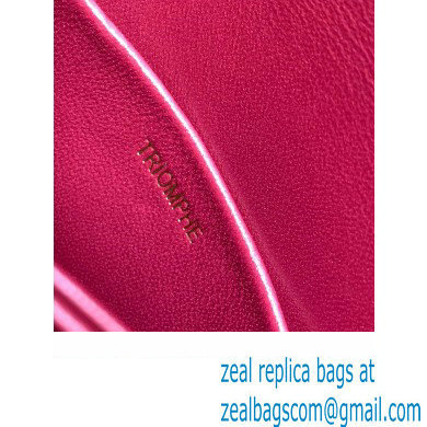 Celine BESACE CLEA BAG in Shiny calfskin 110413 Red - Click Image to Close