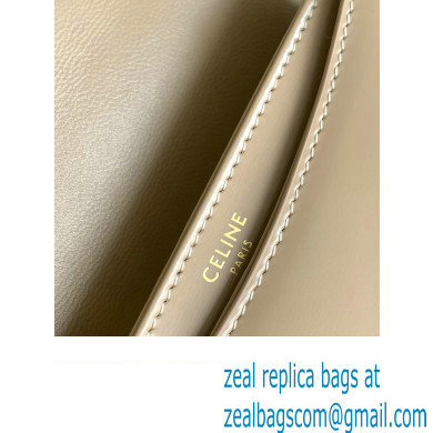 Celine CHAIN BESACE CLEA BAG in Shiny calfskin 110413 Nude